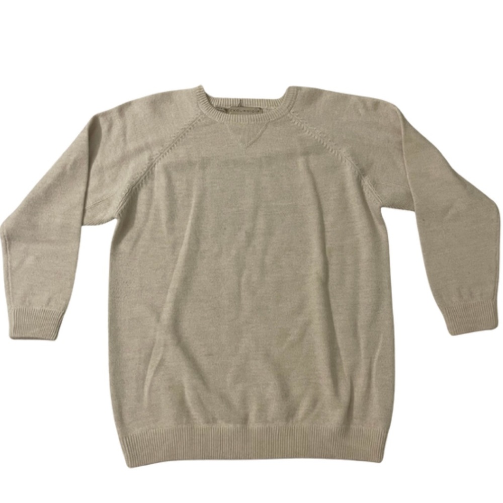 Excursion Men's Beige Wool Blend Sweater size S